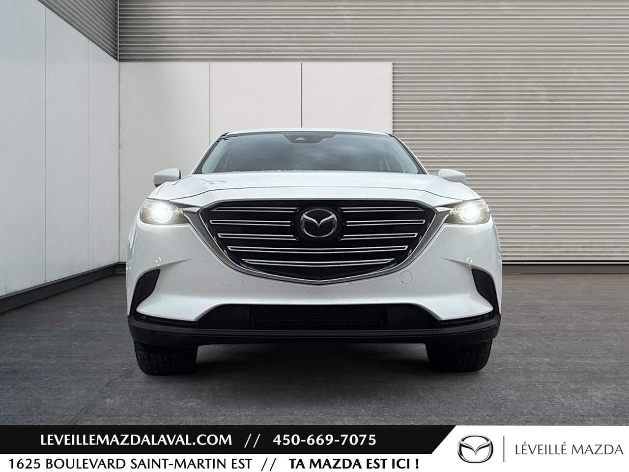 2022 Mazda CX-9 GS LUXE TI White Laval - photo #1