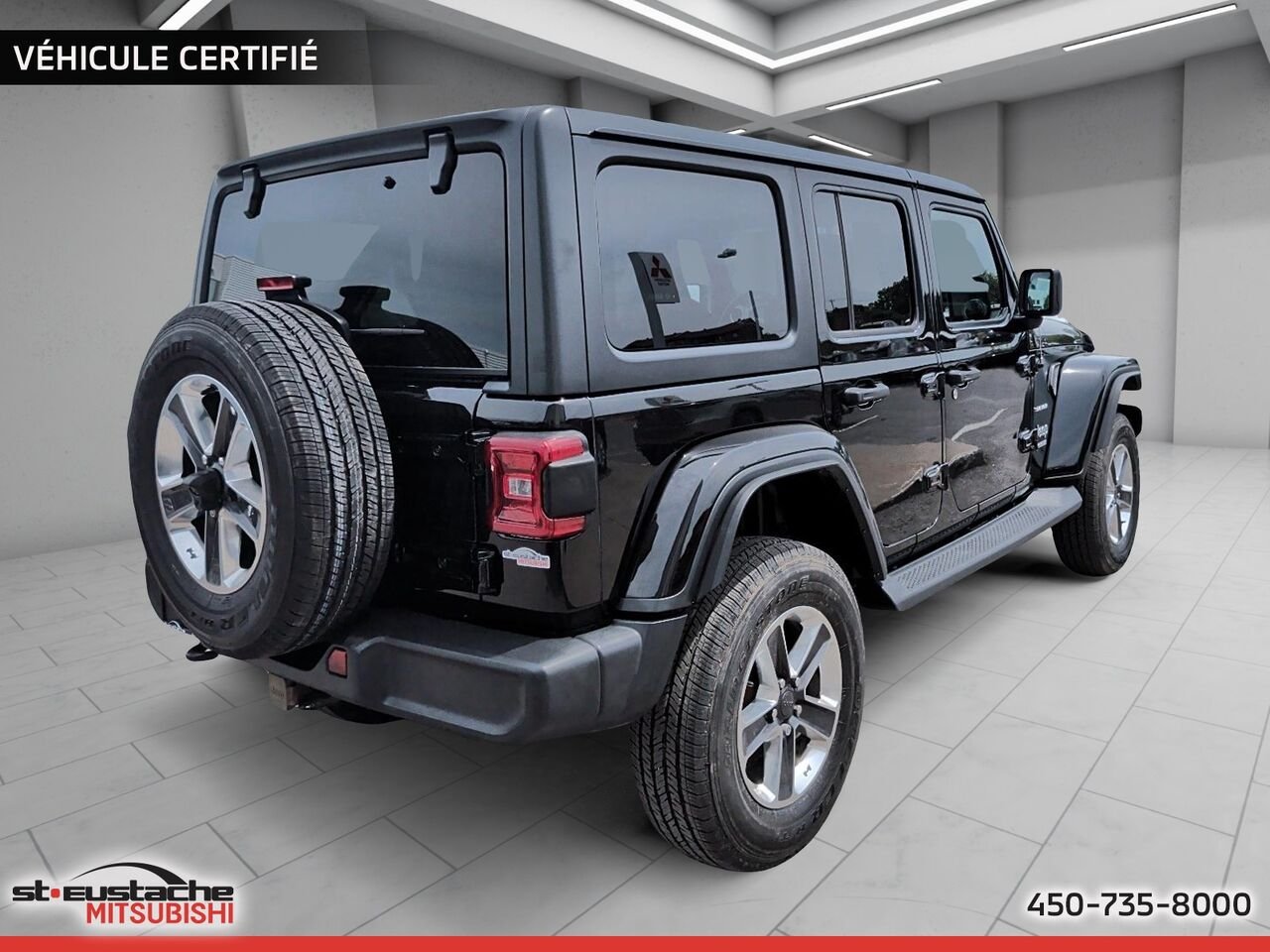 2018 Jeep Wrangler Unlimited Black Saint-Eustache - photo #3