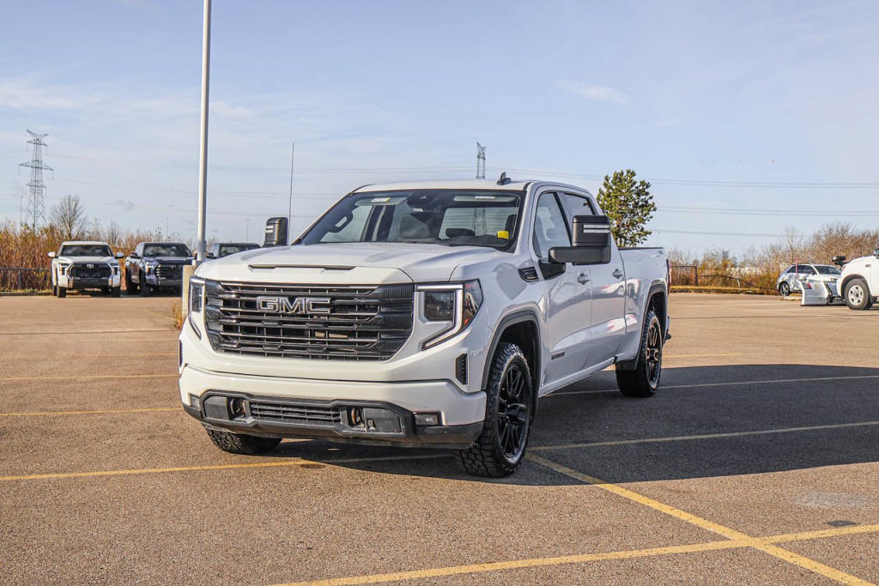 2024 GMC Sierra 1500 4WD Crew Cab 157 Elevation White Sherwood Park - photo #3