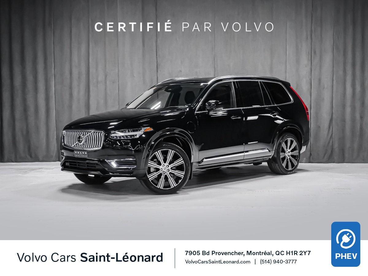 Volvo XC90 Plug-In Hybrid T8 ULTRA BRIGHT 2025 Noir Montréal - photo #0