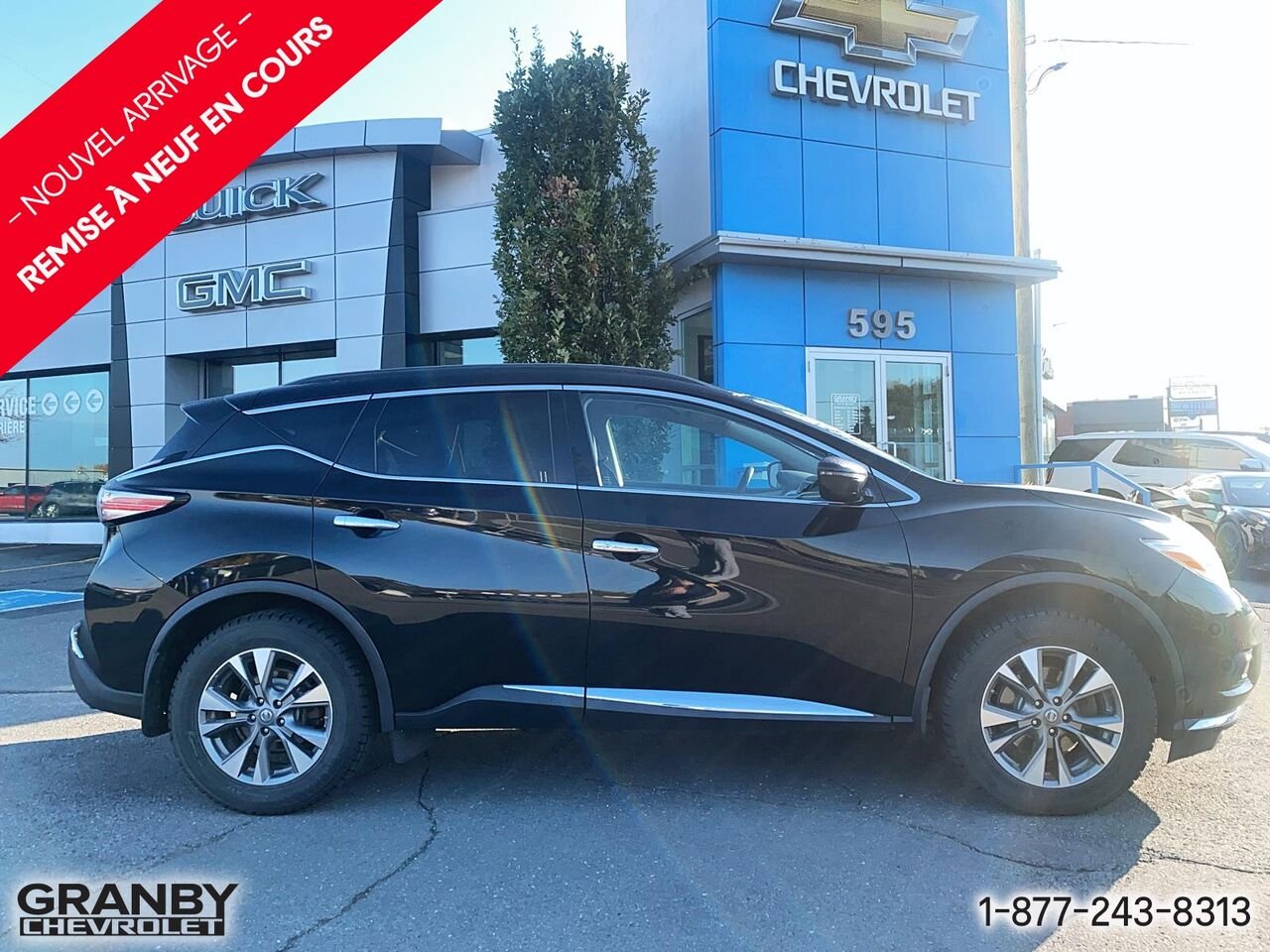 2017 Nissan Murano 4 portes S, Traction avant | 27-0156A Black Granby - photo #3