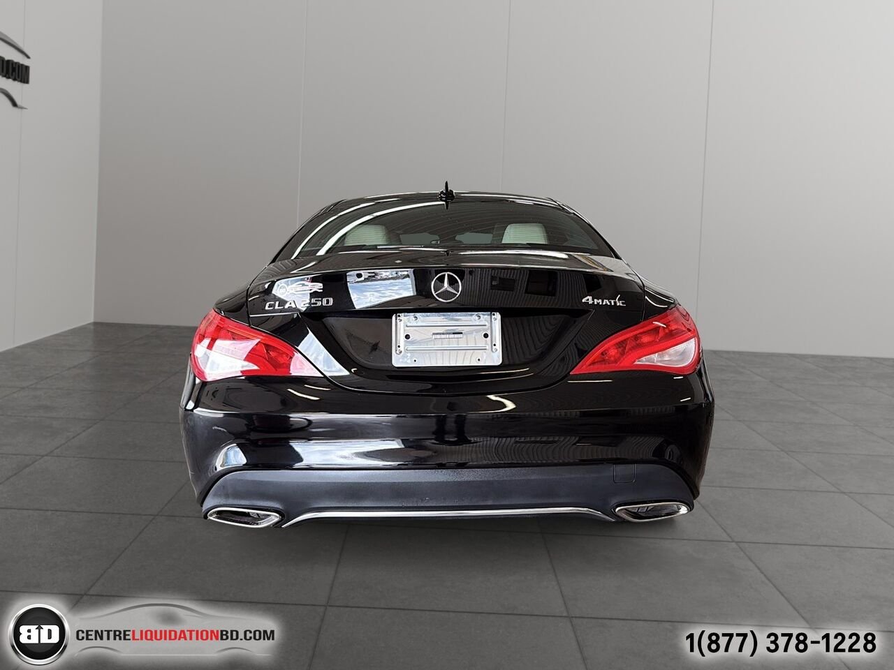 2017 Mercedes-Benz CLA CLA 250 4MATIC | A8556 Black Granby - photo #6