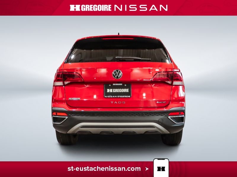 2024 Volkswagen Taos Red Saint-Eustache - photo #10