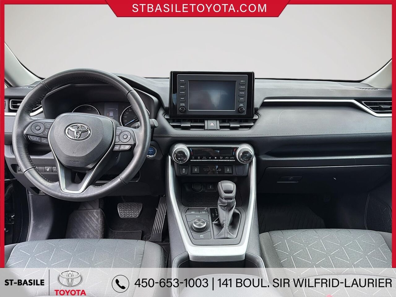 TOYOTA RAV4 Hybride 2022 Noir minuit métallisé Saint-Basile-le-Grand - photo #12