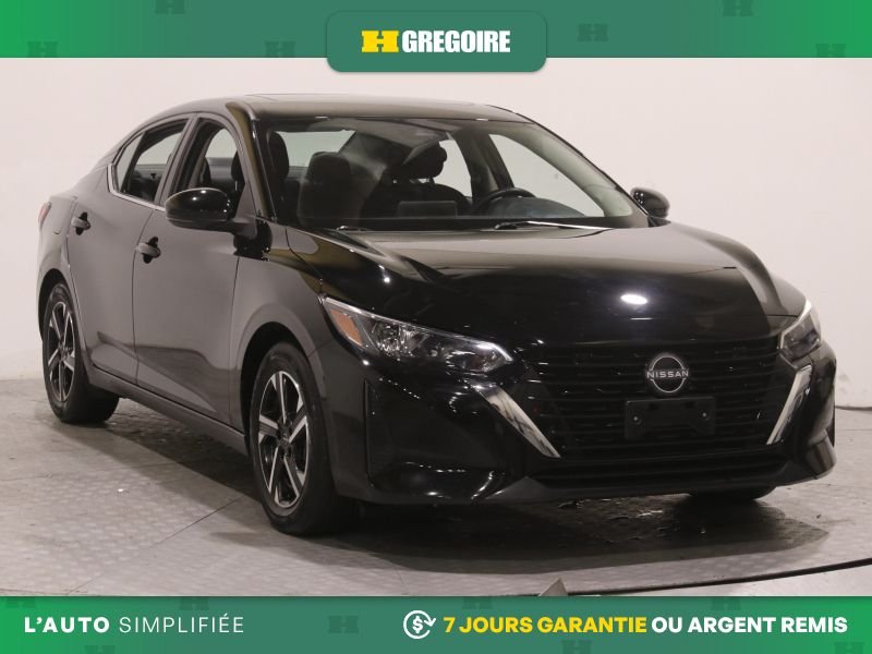 Nissan Sentra SV AUTO AC TOIT MAGS GR ELECT CAM RECUL BLEUTOOTH 2024 Noir