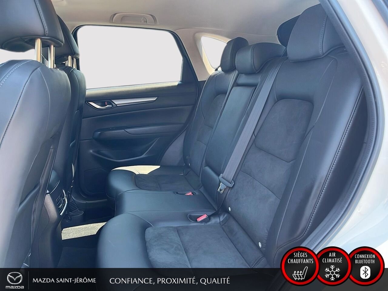 Mazda CX-5 GS LUXURY | TOIT OUVRANT | CUIR | AWD | 2023 Blanc Saint-Jérôme - photo #21