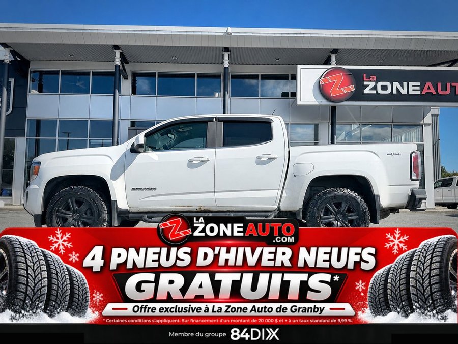 GMC Canyon SLE SLE cabine multiplace 4x4 2018 Blanc