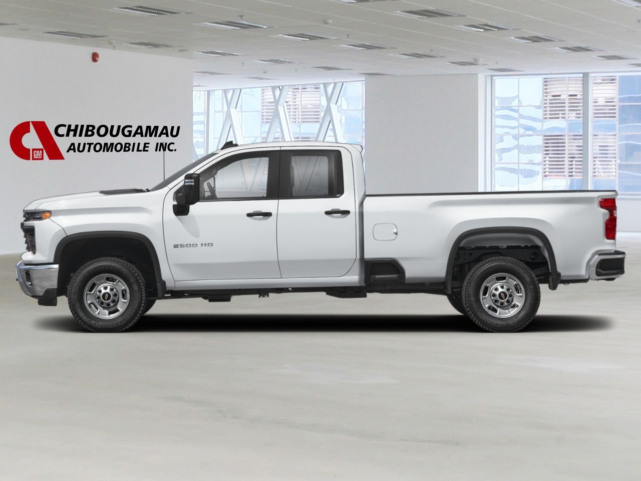 CHEVROLET Silverado 2500HD K2500 HD SILVERADO DOUBLE CAB WT STD/BOX DURAMAX (1WT) 2026 Blanc sommet Chibougamau - photo #1