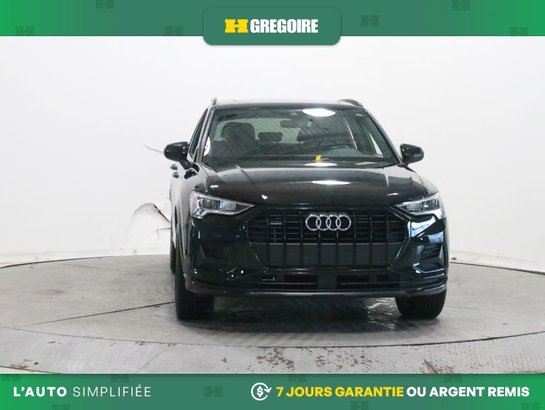 2022 Audi Q3 Komfort GR ELECT BLUETOOTH CAM RECUL A/C CUIR TOIT Black