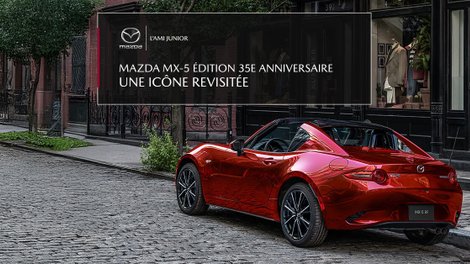 Mazda MX-5 2025 édition 35e anniversaire : Une icône revisitée