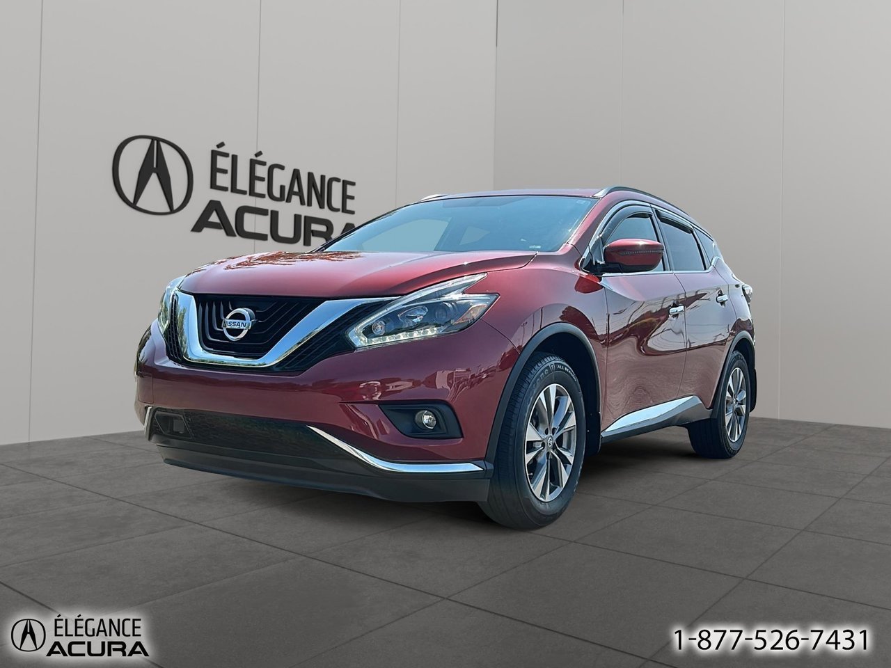 Nissan Murano SV | A8673A 2018 Rouge Granby - photo #0