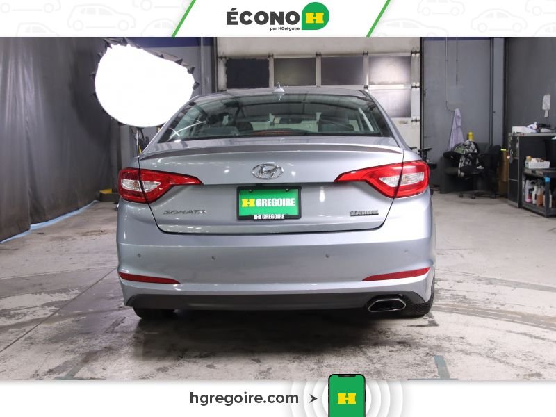 Hyundai Sonata 822292 | 2.4L GLS TOIT GR ÉLEC A/C BLUETOOTH CAMÉRA MAGS 2017 Gris Laval - photo #5