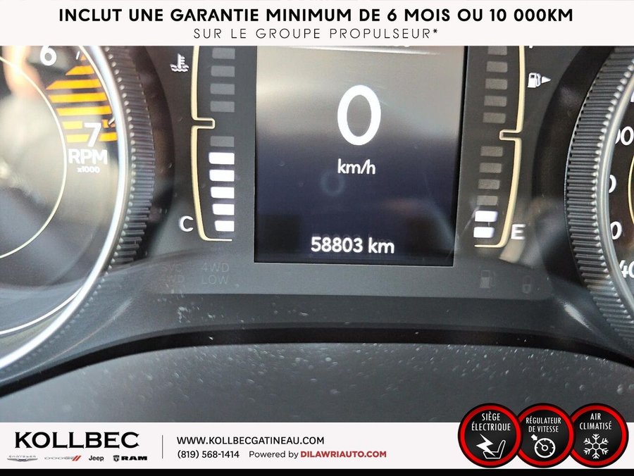 2019 JEEP CHEROKEE *** UN PROPRIO + CLEAN CARFAX + BAS KILOMÉTRAGE*** White