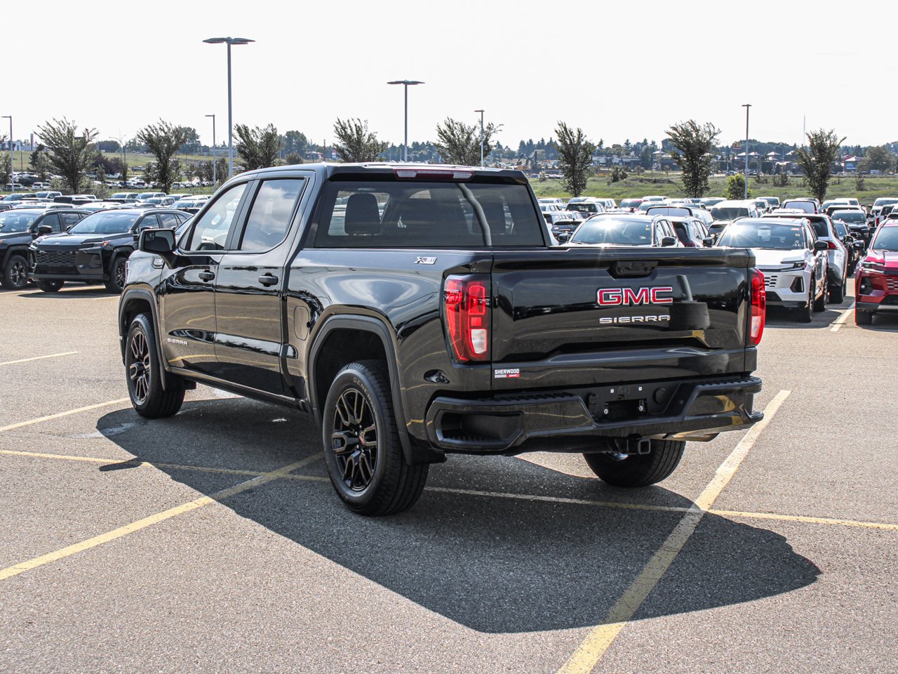 2024 GMC Sierra 1500 4WD Crew Cab 147 Pro Black Sherwood Park - photo #5