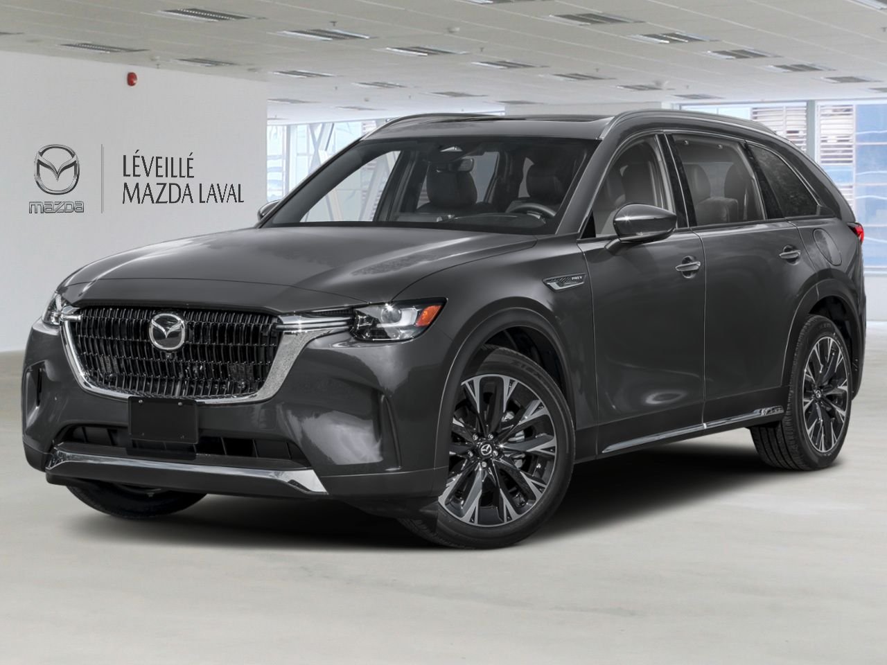 2026 Mazda CX-90 PHEV GT TI Machine Grey Metallic Laval - photo #0