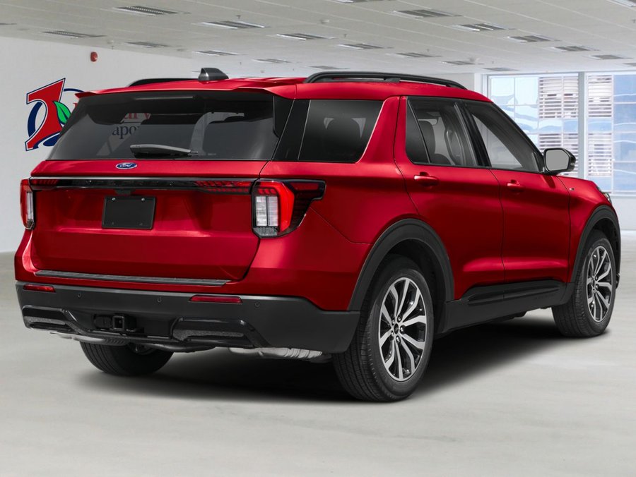 2026 Ford Explorer 2026 Rapid Red Metallic Tinted Clearcoat
