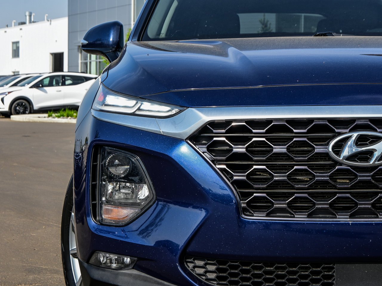 2019 Hyundai Santa Fe 2.4L Preferred AWD Blue Sherwood Park - photo #4