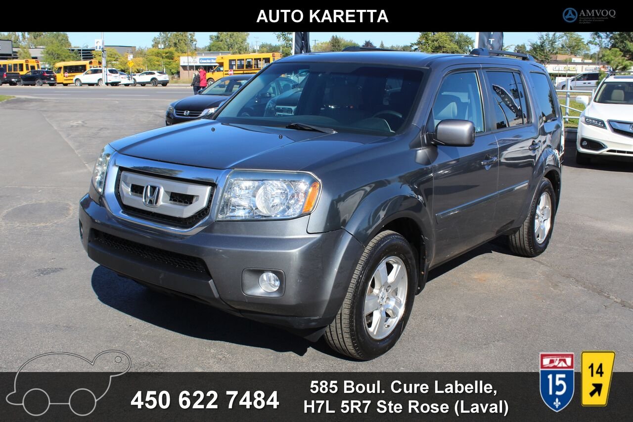 2011 Honda Pilot VIN: 5FNYF4H48BB505062 Grey Sainte-Rose - photo #0