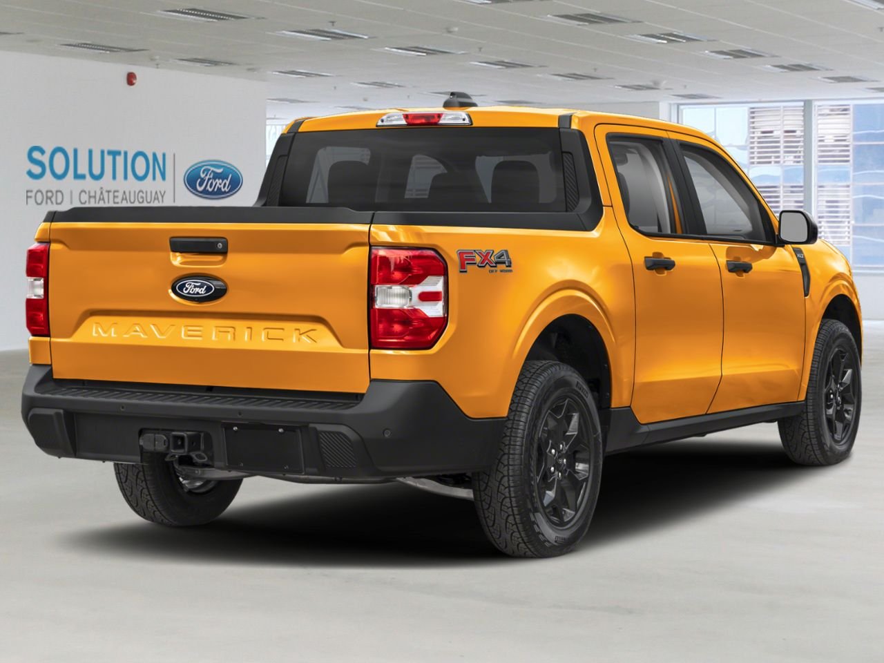 2026 Ford Maverick Orange Fury Metallic Tri-Coat Châteauguay - photo #1