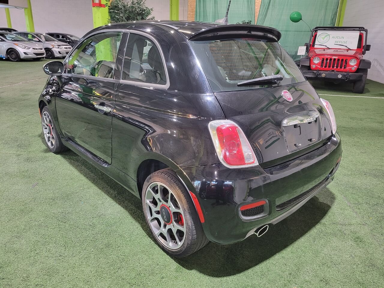 FIAT 500 2016 Noir Longueuil, - photo #3
