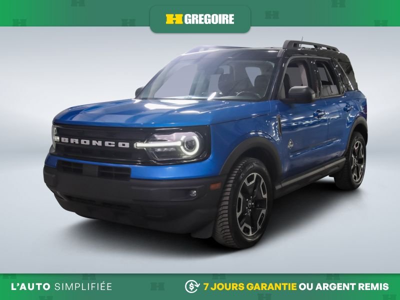 2022 Ford Bronco Blue Laval - photo #2