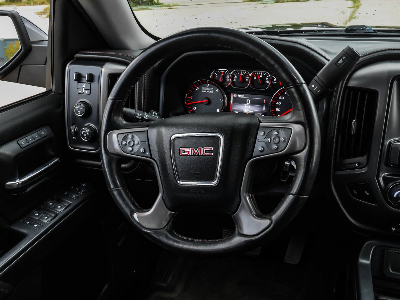 2016 GMC Sierra 1500 4WD Crew Cab 143.5 SLT Black Sherwood Park - photo #17