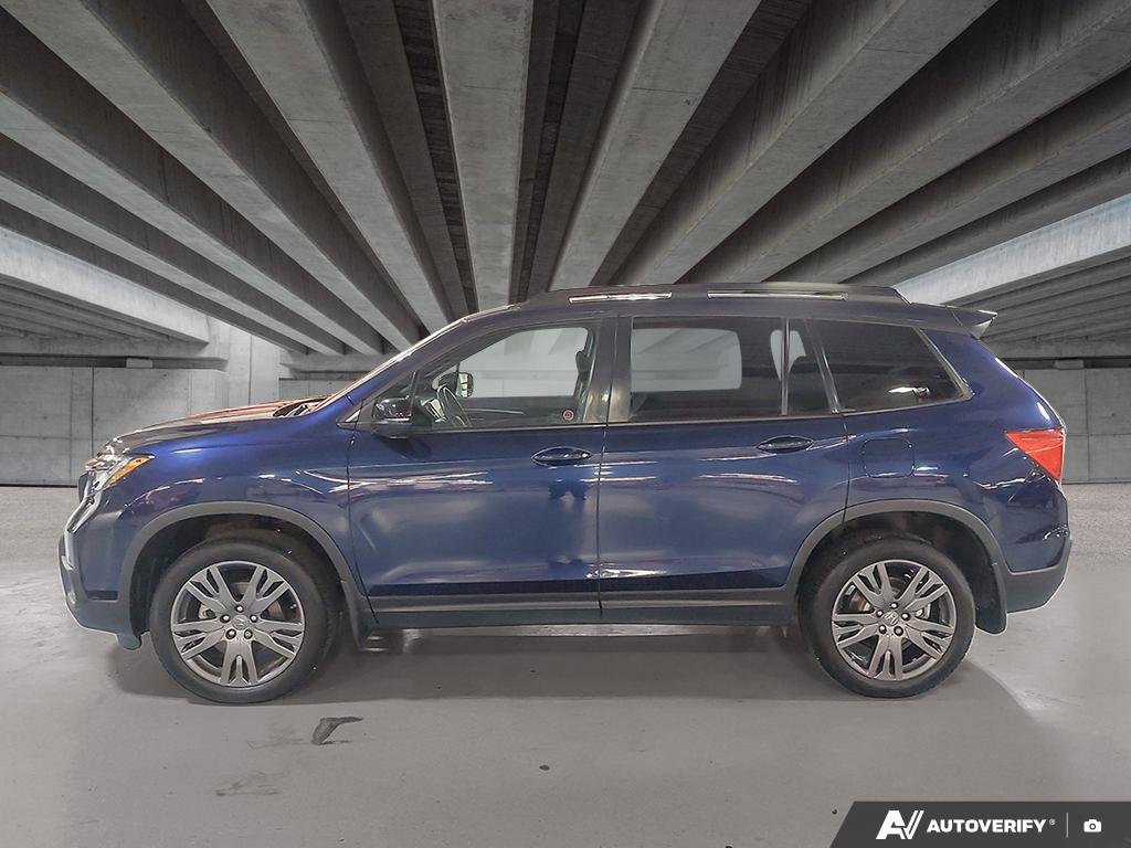 2019 Honda Passport 2601173B | EX-L, well maintained, local one-owner Honda Blue Edmonton - photo #2