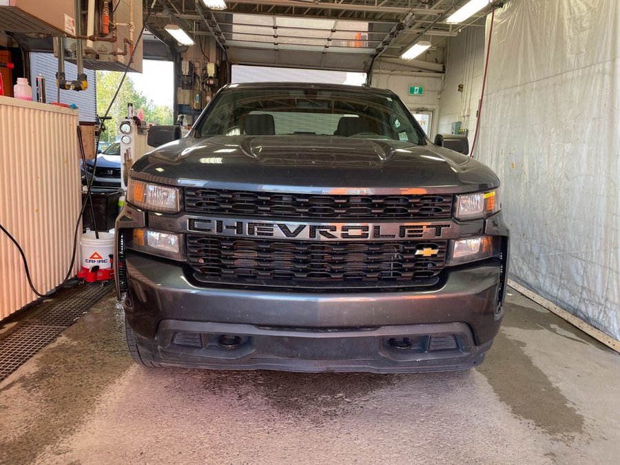 Chevrolet Silverado 1500 CUSTOM CREW 4X4 V8 *GR VALEUR* MARCHE PIED CARPLAY 2019 Gris Ombre