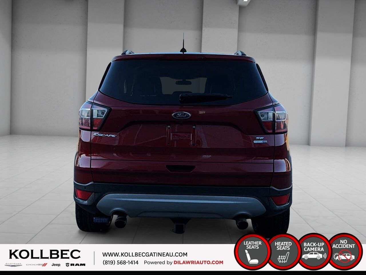 2017 Ford ESCAPE SE AWD Red Ottawa & Gatineau - photo #15