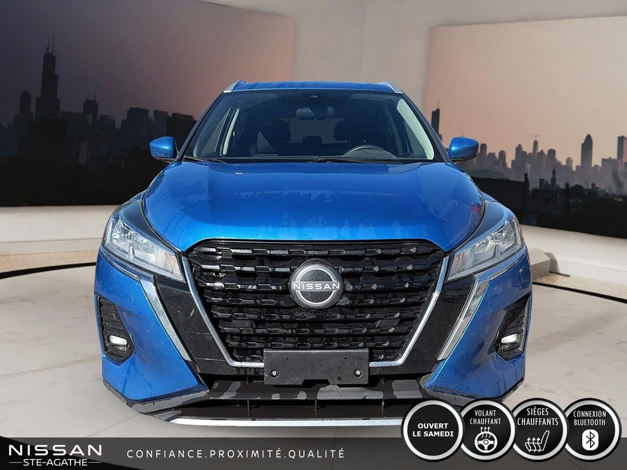 Nissan Kicks 2024 Bleu Ste-Agathe des Monts - photo #1