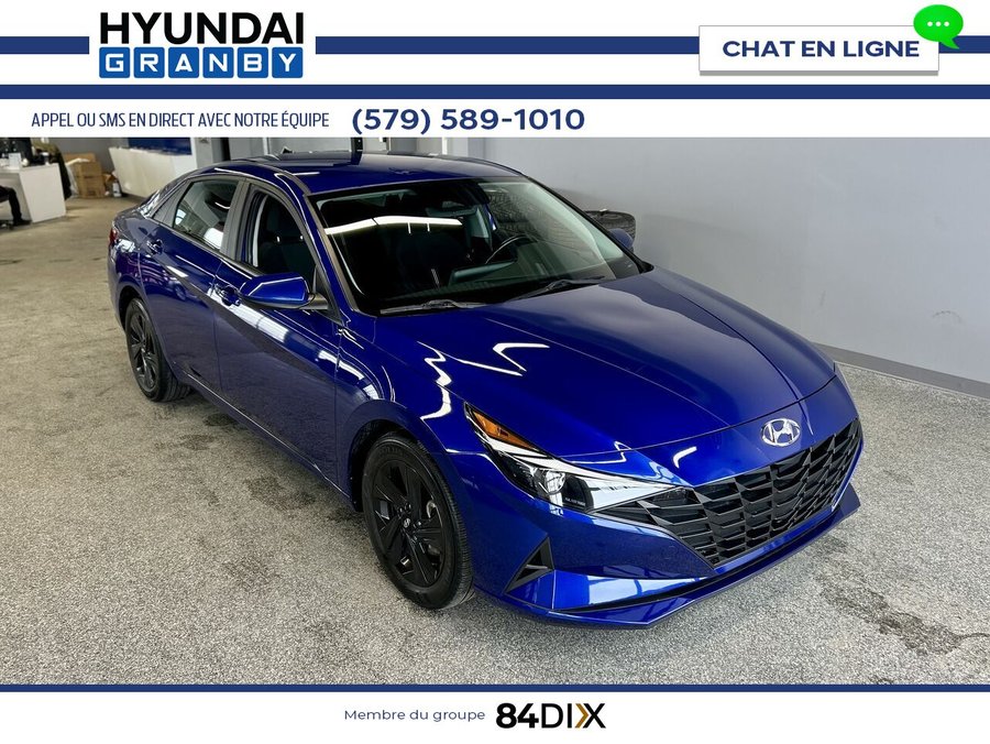Hyundai Elantra Preferred 2021 Bleu