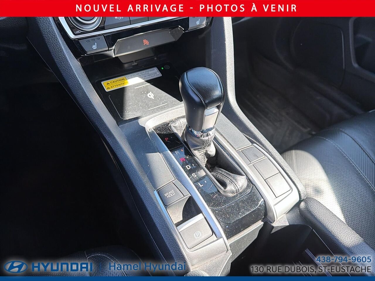 Honda CIVIC 2017 Gris Saint-Eustache - photo #9