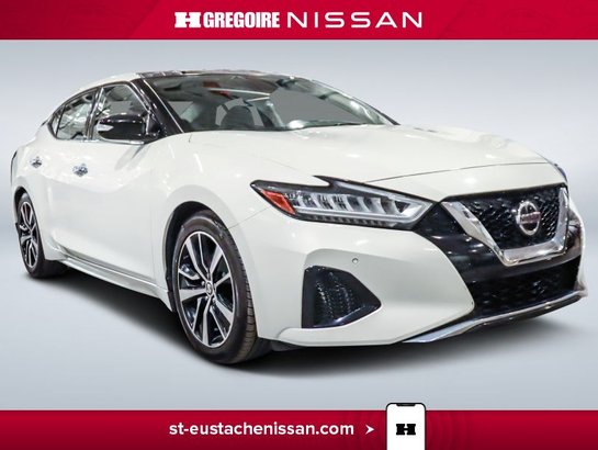 2021 Nissan Maxima SL CUIR DEM. A DISTANCE SIEGES CHAUFFANTS White