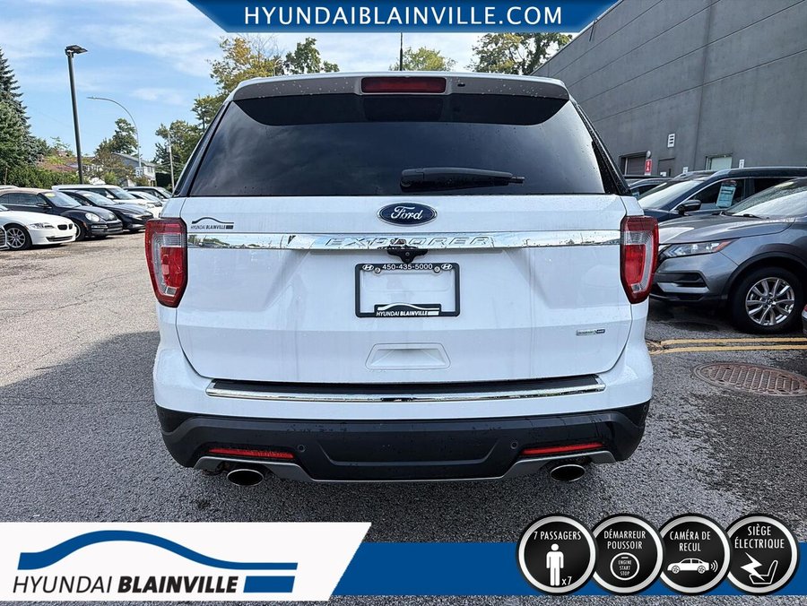 2018 Ford Explorer 2018 White