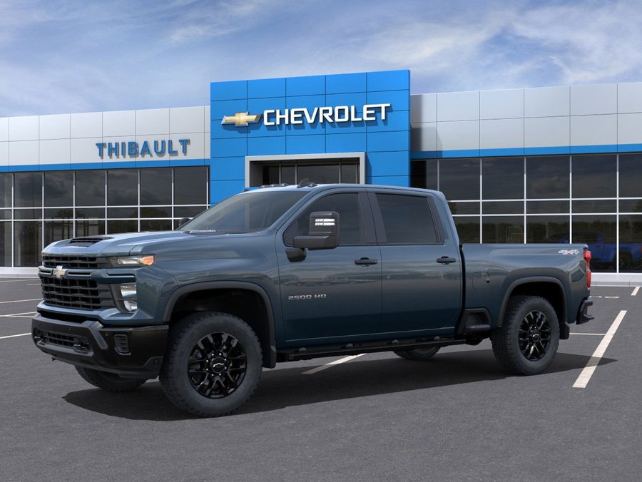 Chevrolet Silverado 2500HD Personnalisée 2025 Bleu riverain métallisé