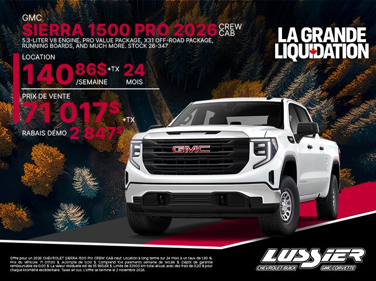 GMC Sierra 1500 2026