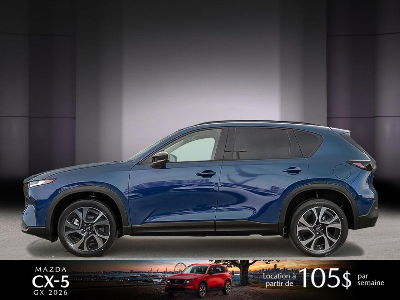 2026 Mazda CX-5 JM3KMBHA5T0232935 Navy Blue Mica Mirabel - photo #2