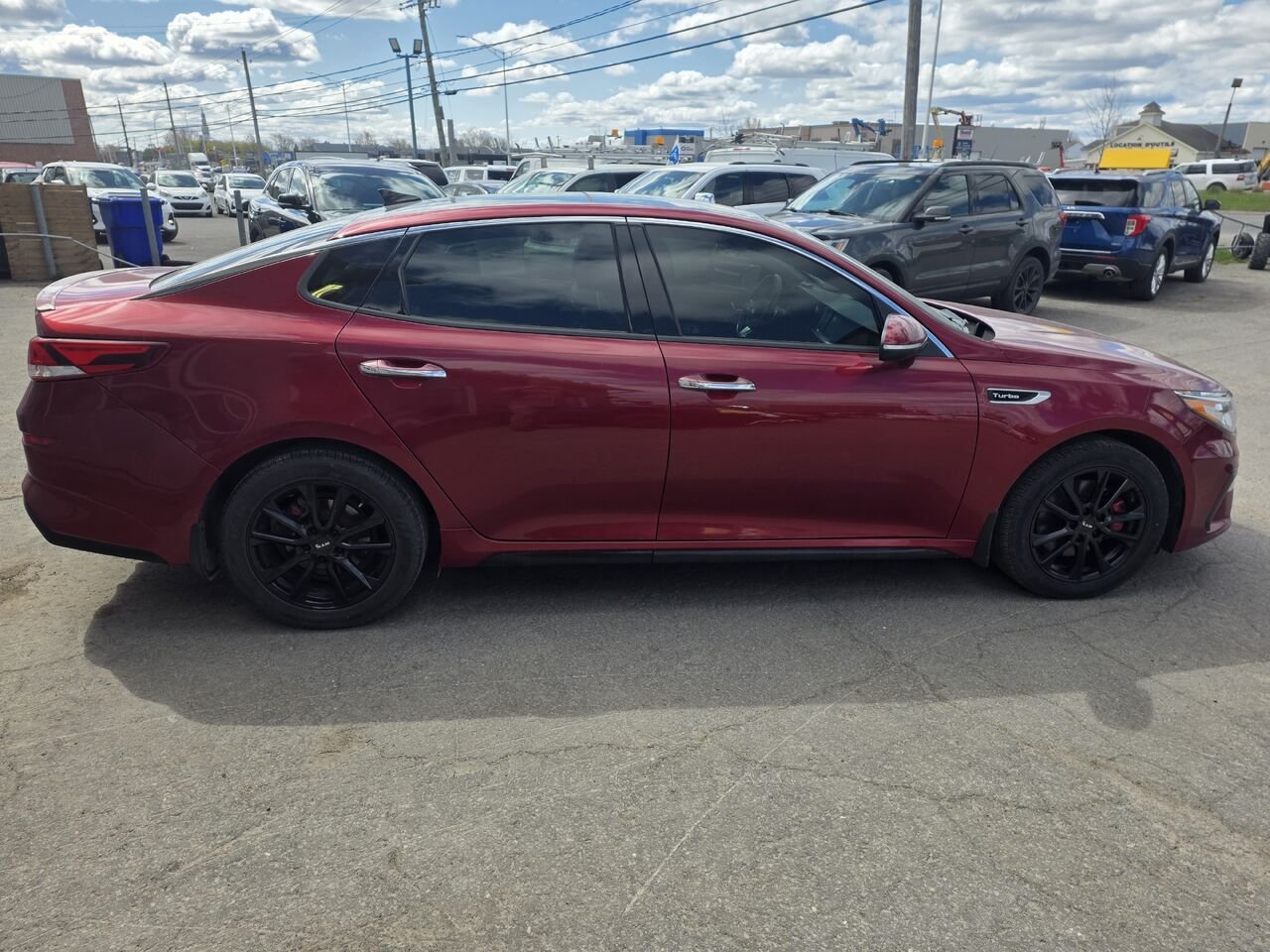 Kia Optima 2019 Rouge Longueuil, - photo #7