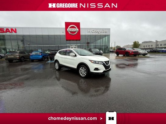 2022 Nissan Qashqai S AWD Mag Caméra Bluetooth à partir2.99% White