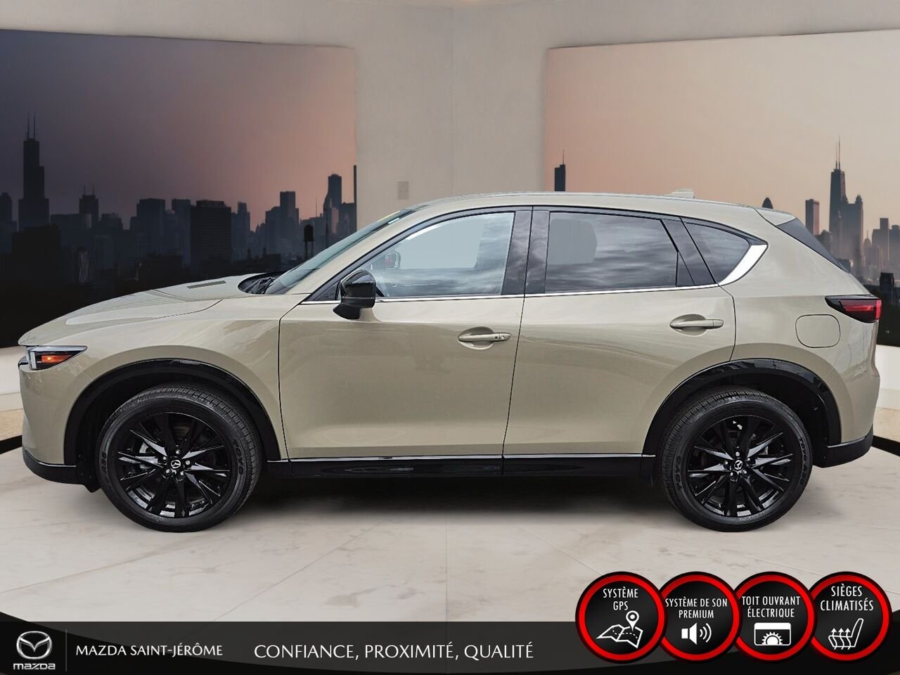 2024 Mazda CX-5 Beige Saint-Jérôme - photo #9
