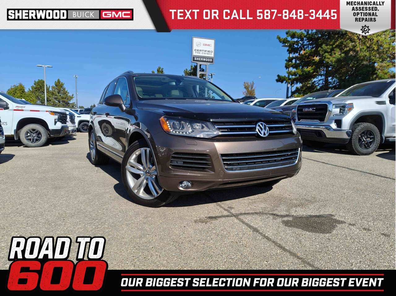 2014 Volkswagen Touareg 4dr TDI Execline Brown Sherwood Park - photo #0