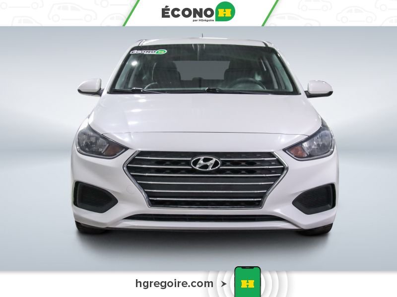 2020 Hyundai Accent White Blainville - photo #1