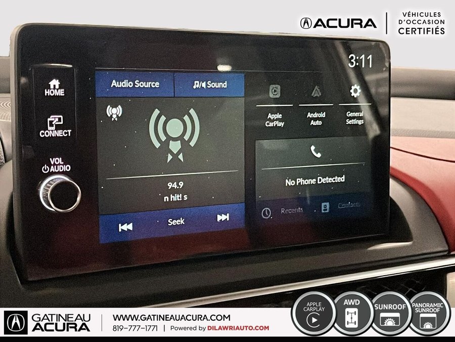 2025 ACURA ADX A-Spec SH-AWD White