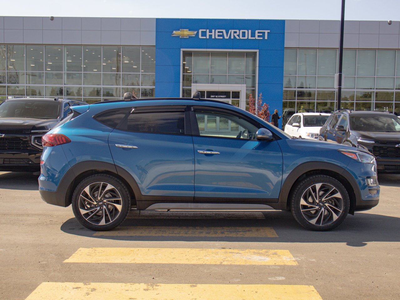 2020 Hyundai Tucson Preferred AWD w/Trend Package Blue Sherwood Park - photo #11