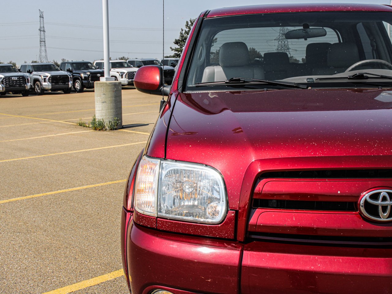 2005 Toyota Tundra Double Cab 140.6 V8 4WD Limited Red Sherwood Park - photo #9