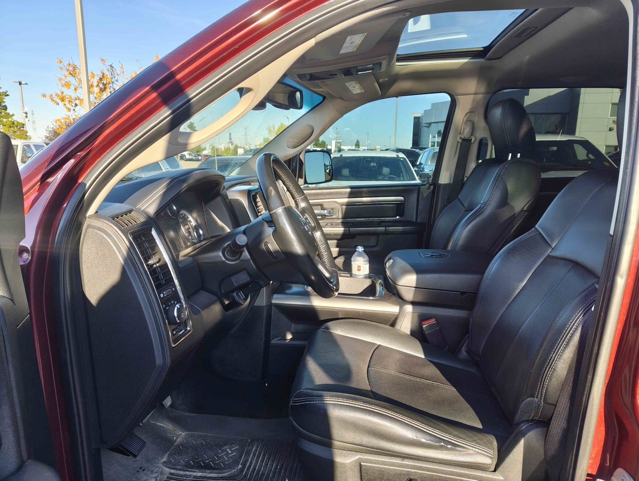 2018 Ram 1500 Sport 4x4 Crew Cab 5'7 Box *Ltd Avail* Red Sherwood Park - photo #7