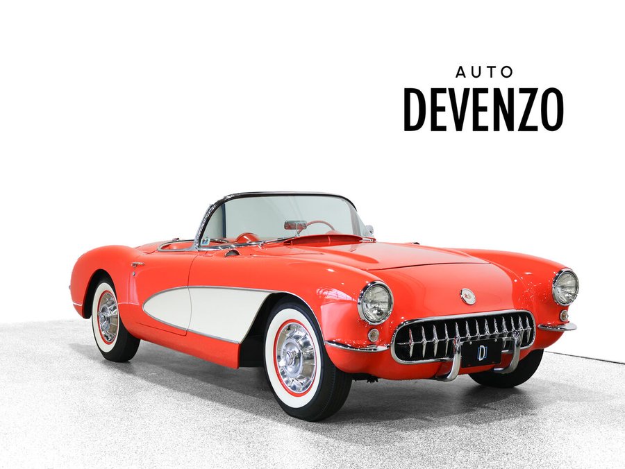 Chevrolet Corvette 1957 1957 Rouge