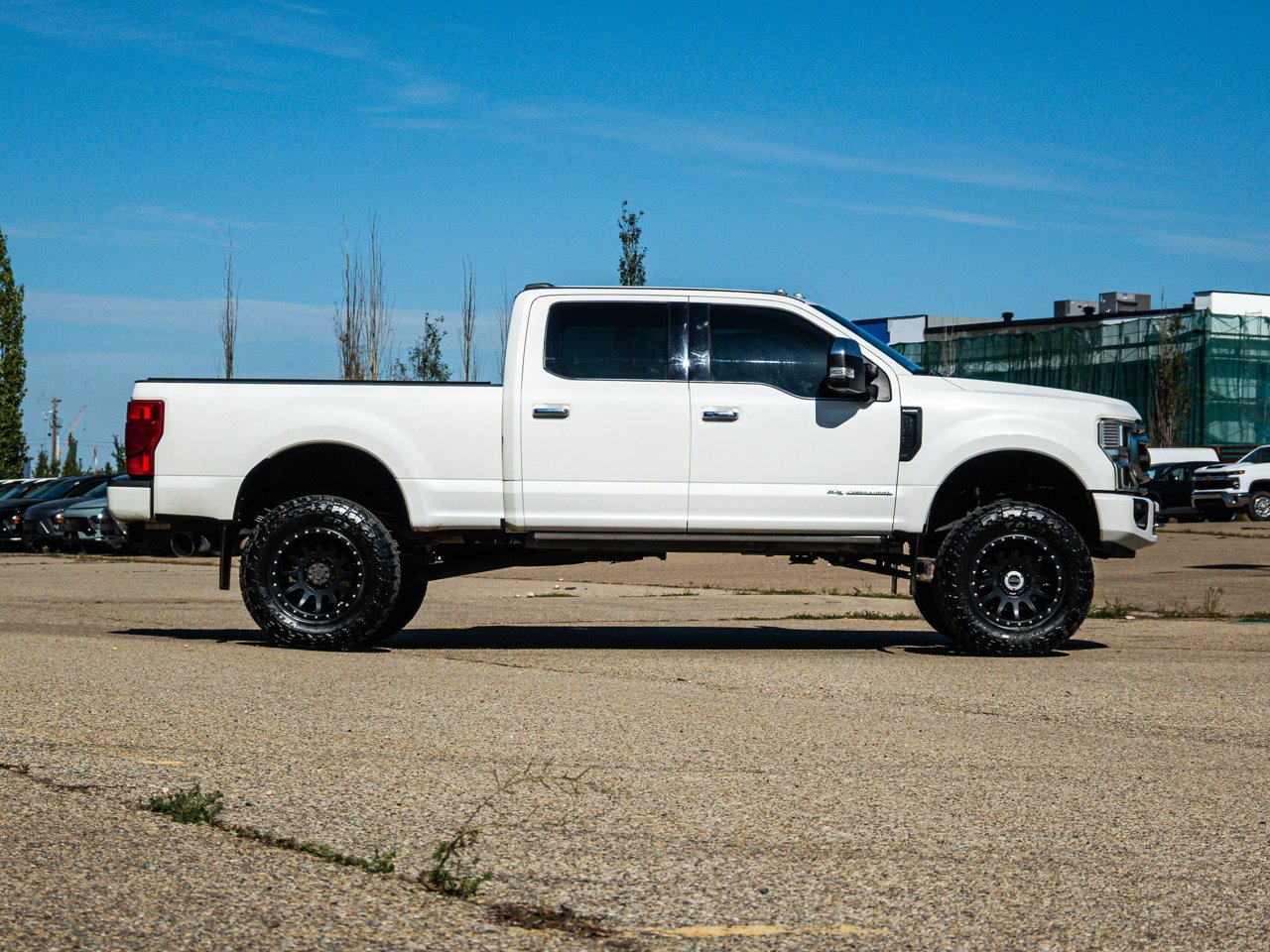 2022 Ford Super Duty F-350 SRW Platinum 4WD Crew Cab 6.75' Box White Sherwood Park - photo #14