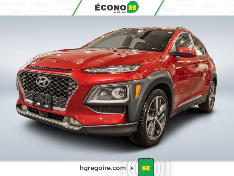 Hyundai Kona 822130 | Ultimate AWD CUIR TOIT BLUETOOTH CAMÉRA MAGS 2020 Rouge Laval - photo #2