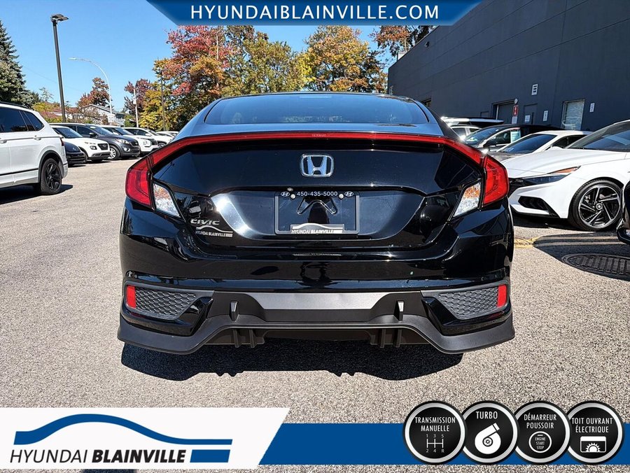 2017 Honda Civic Coupé EX-T 2 portes BM Black